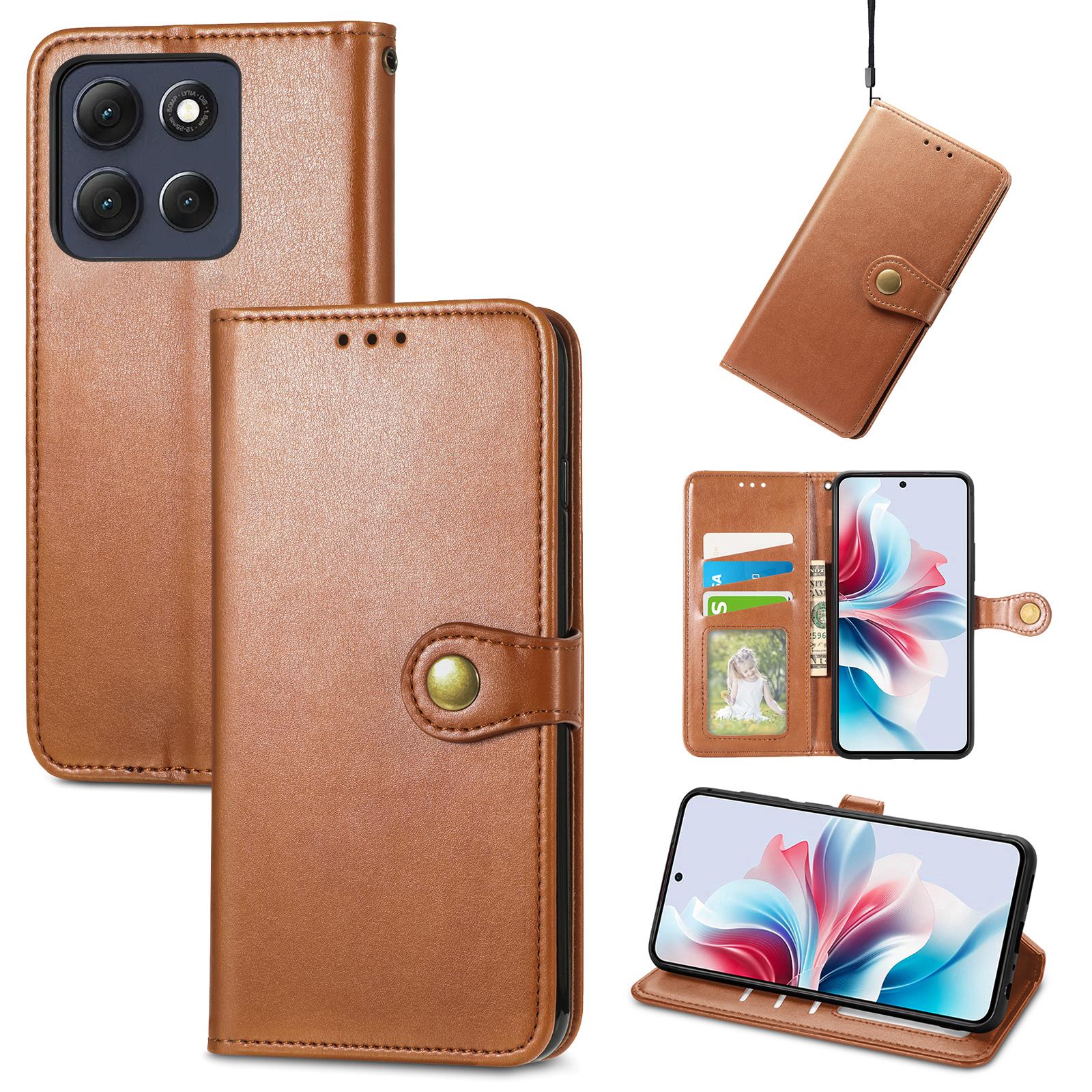 For Motorola Moto G86 5G Case Leather Phone Case Wallet Stand Cover with Wrist Strap Brown
For Motorola Moto G86 5G Case Leather Phone Case Wallet Stand Cover with Wrist Strap Brown