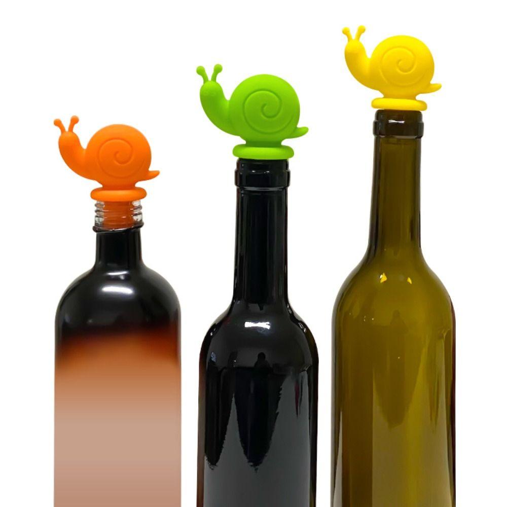 Silicone Wine Bottle Stopper Snail Shape Glass Bottle Sealer New Wine Seal Stoppers Kitchen Tools жовтий
Silicone Wine Bottle Stopper Snail Shape Glass Bottle Sealer New Wine Seal Stoppers Kitchen Tools жовтий