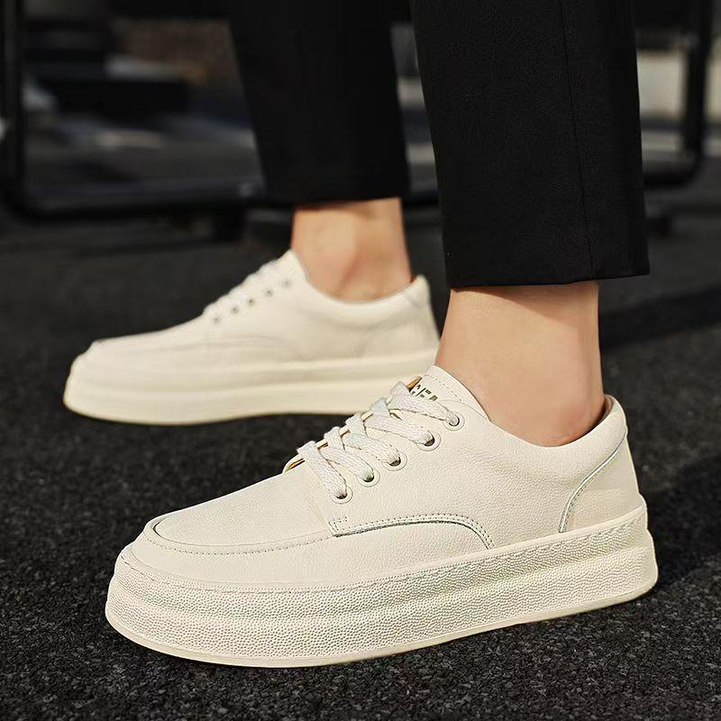 Genuine Leather Sneakers Men Casual Shoes Daily Street Syle Flat Soft Comfortable Brand Male Footwear Black White 44 білий
Genuine Leather Sneakers Men Casual Shoes Daily Street Syle Flat Soft Comfortable Brand Male Footwear Black White 44 білий