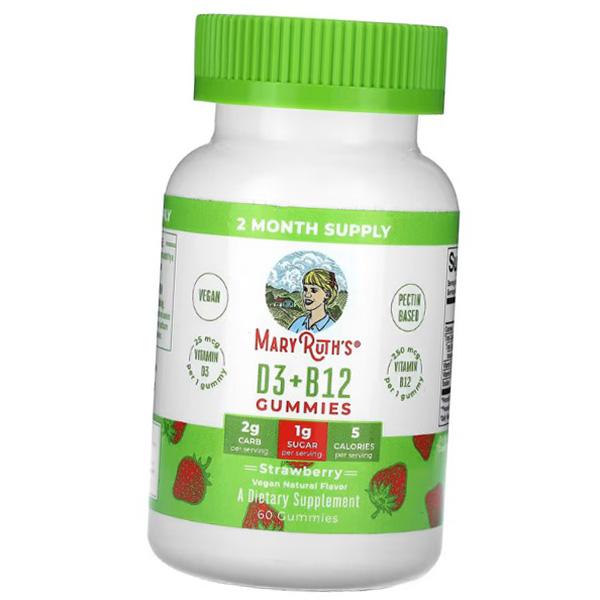 Витамин Д3 и В12, D3 + B12 Gummies, MaryRuth s 60таб Клубника (36685001) 60tab Strawberry
Витамин Д3 и В12, D3 + B12 Gummies, MaryRuth s 60таб Клубника (36685001) 60tab Strawberry