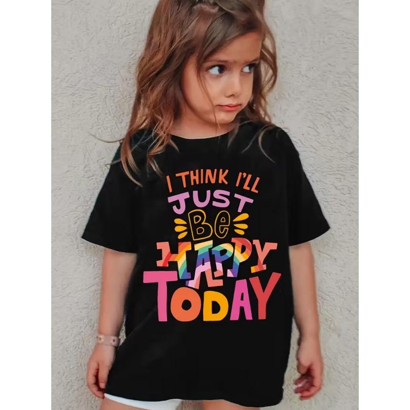 European sizes I Will Be Happy Today Letter Print Creative T-Shirt, Soft And Elastic Comfortable Round Neck Short-Sleeved T-Shirt 98cm чёрный
European sizes I Will Be Happy Today Letter Print Creative T-Shirt, Soft And Elastic Comfortable Round Neck Short-Sleeved T-Shirt 98cm чёрный