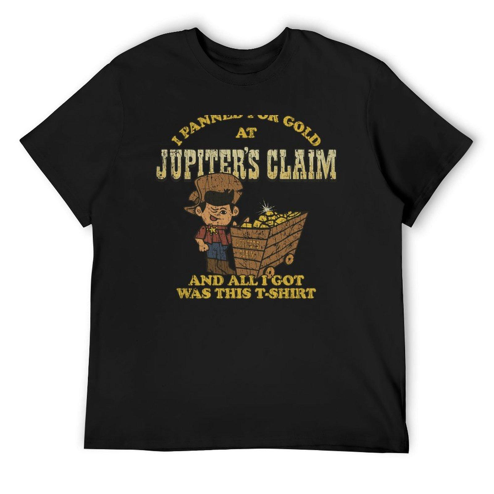Jupiter s Claim Gold Panning 2015 T-Shirt plus size clothes graphic t shirts shirts graphic tees mens clothes 4XL
Jupiter s Claim Gold Panning 2015 T-Shirt plus size clothes graphic t shirts shirts graphic tees mens clothes 4XL