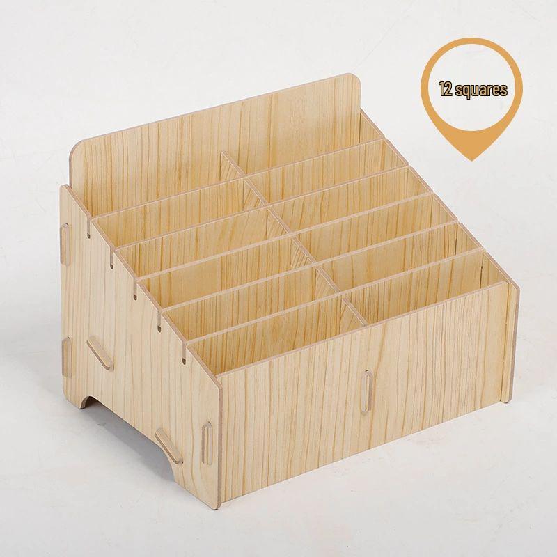 In-Stock Solid Wood Multi-Compartment Phone Organizer for Office/School
In-Stock Solid Wood Multi-Compartment Phone Organizer for Office/School