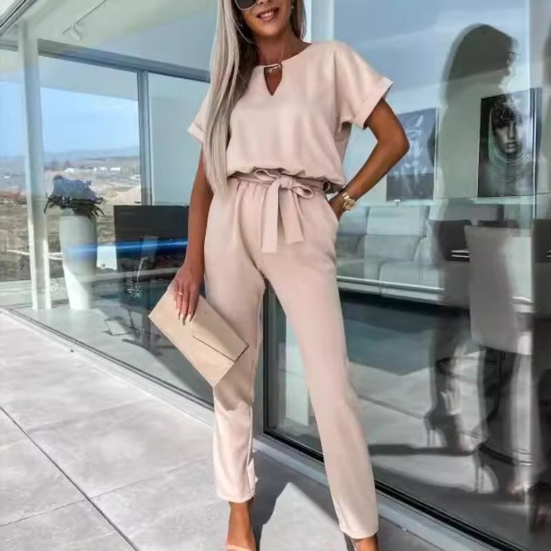 QICEDV V-образный вырез короткий рукав медная труба декоративный пояс комбинезон девять четвертей брюки M абрикосовый
QICEDV V-образный вырез короткий рукав медная труба декоративный пояс комбинезон девять четвертей брюки M абрикосовый