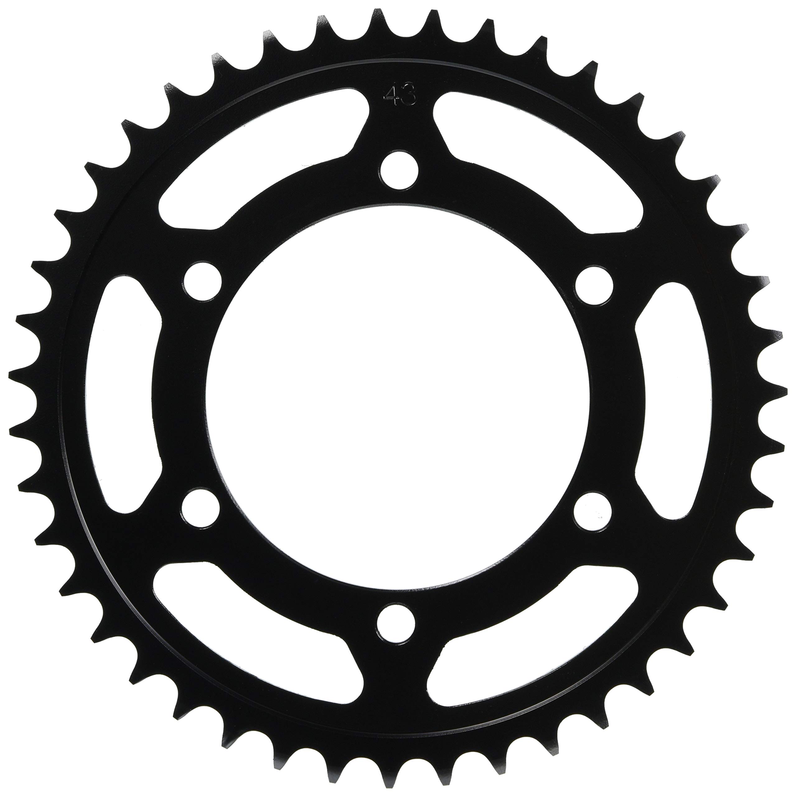 KITACO Driven Sprocket 520 Size Ninja 250 Z250 Ninja 250R Steel (Rear/43T) YZF-R25 MT-25 YZF-R3 MT-03 etc. 535-0770043
KITACO Driven Sprocket 520 Size Ninja 250 Z250 Ninja 250R Steel (Rear/43T) YZF-R25 MT-25 YZF-R3 MT-03 etc. 535-0770043