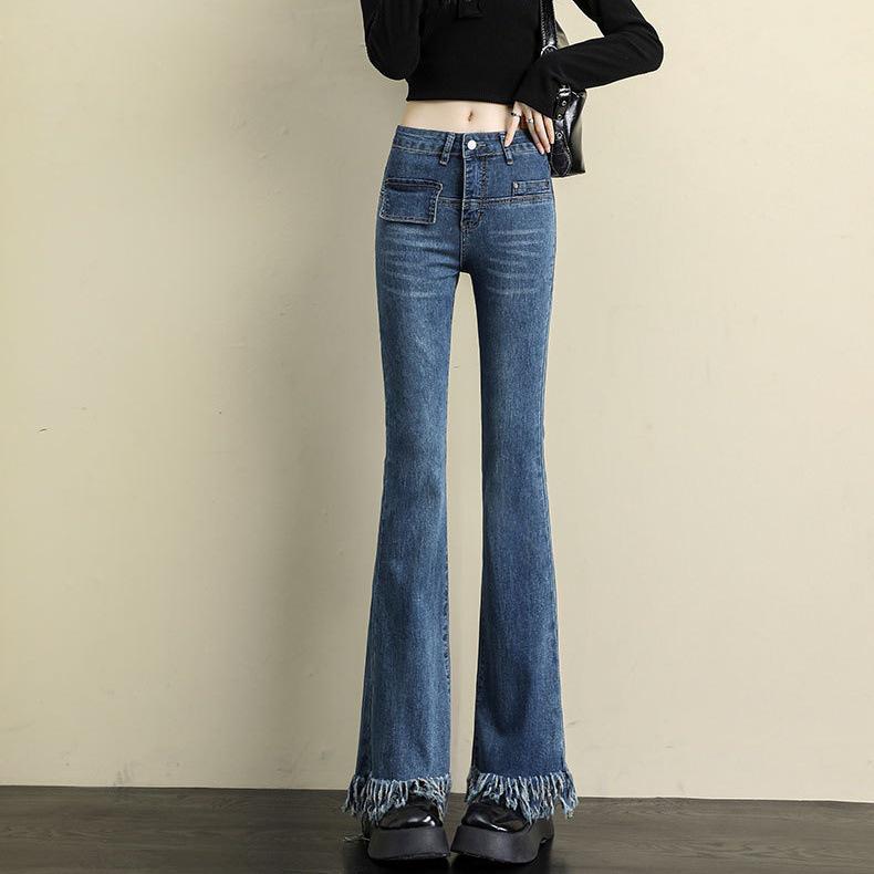 Women s High-Waisted Slimming Stretch Flare Jeans with Raw Hem - Look Taller & Slimmer XL темно-синього кольору
Women s High-Waisted Slimming Stretch Flare Jeans with Raw Hem - Look Taller & Slimmer XL темно-синього кольору