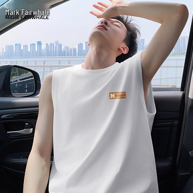 Mark Fairwhale Men s Pure Cotton Sleeveless T-Shirt XL
Mark Fairwhale Men s Pure Cotton Sleeveless T-Shirt XL