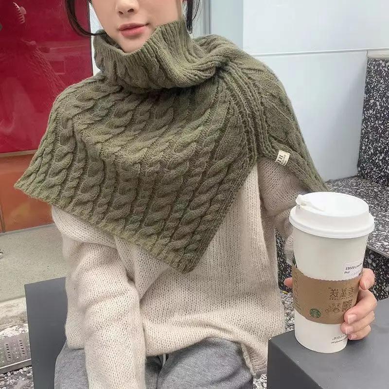 Women Turtleneck Knitted Fake Collar Warm Neck Warmer Detachable Collar Female Scarf Korean Style Removable False Collar Scarves One Size небесно-голубой
Women Turtleneck Knitted Fake Collar Warm Neck Warmer Detachable Collar Female Scarf Korean Style Removable False Collar Scarves One Size небесно-голубой