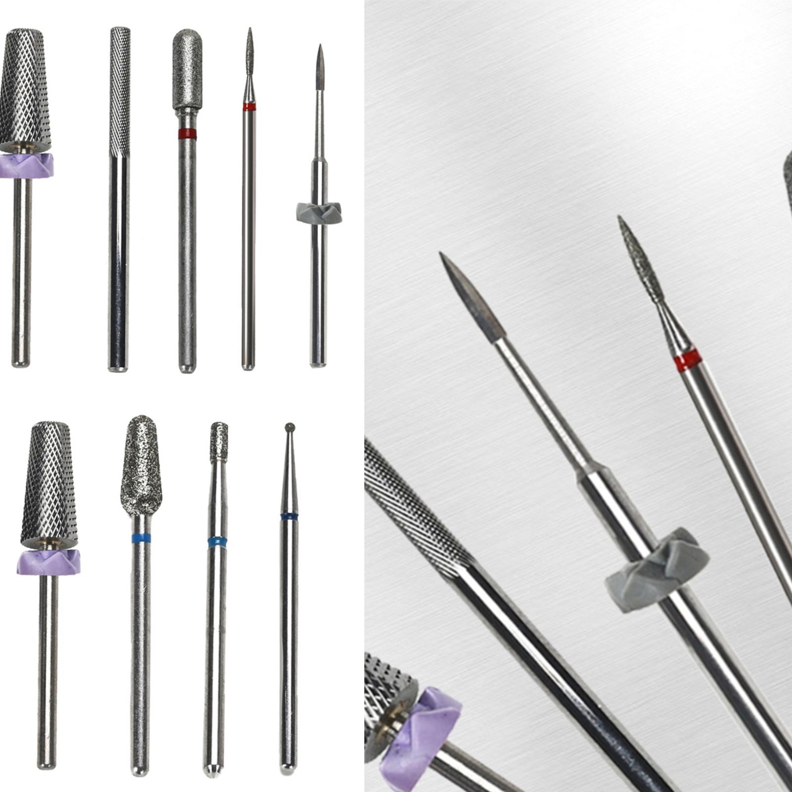 Набор из 5/6 шт. сверл для ногтей, вольфрамовые стальные сверла для акриловых ногтей, профессиональные маникюрщики, сверла для ногтей 4
Набор из 5/6 шт. сверл для ногтей, вольфрамовые стальные сверла для акриловых ногтей, профессиональные маникюрщики, сверла для ногтей 4