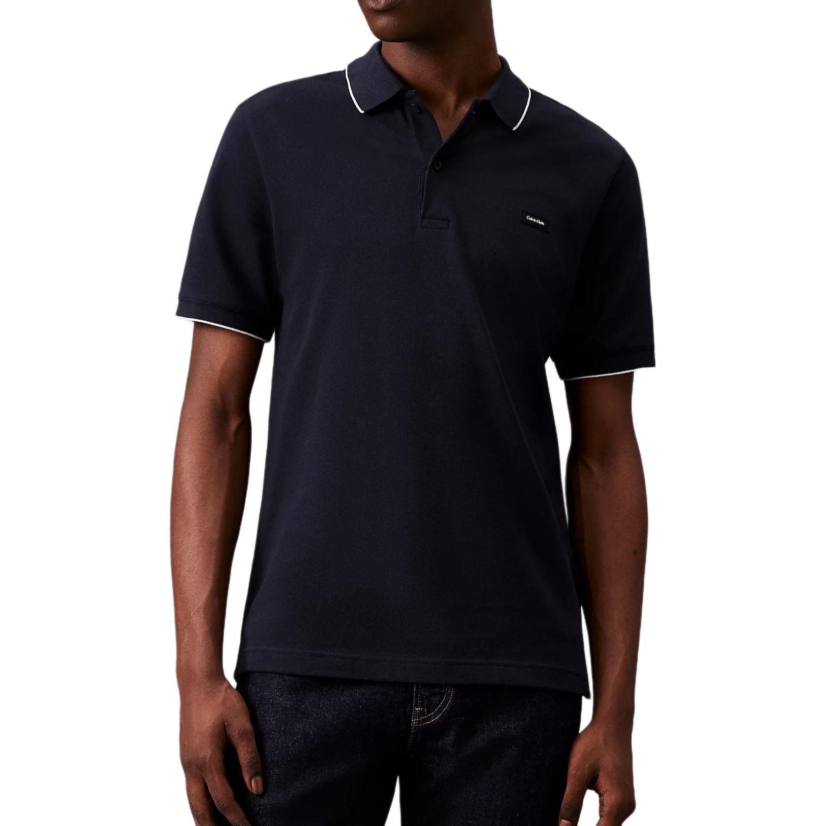 Calvin Klein Slim Fit Casual Comfortable Ribbed Knit Polo Shirt Men tops Navy-Blue K10K112751-CHW XXL
Calvin Klein Slim Fit Casual Comfortable Ribbed Knit Polo Shirt Men tops Navy-Blue K10K112751-CHW XXL