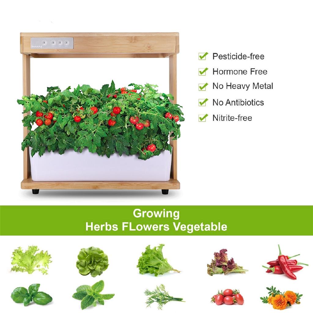 IGS-05 Интеллектуальный посадочный ящик Гидропонная плантатор Оборудование для беспочвенного выращивания Рассадный цветочный горшок Автоматическое впитывание ЕС/США 40 Вт
IGS-05 Интеллектуальный посадочный ящик Гидропонная плантатор Оборудование для беспочвенного выращивания Рассадный цветочный горшок Автоматическое впитывание ЕС/США 40 Вт