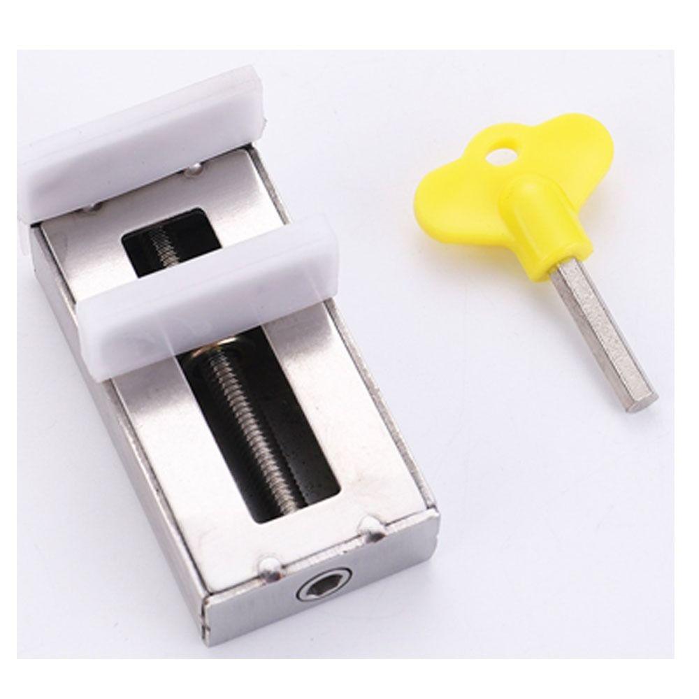 Sliver Window Limit Lock with Key Safety Window Lock Anti Theft Limit Lock for Window 1Pc
Sliver Window Limit Lock with Key Safety Window Lock Anti Theft Limit Lock for Window 1Pc