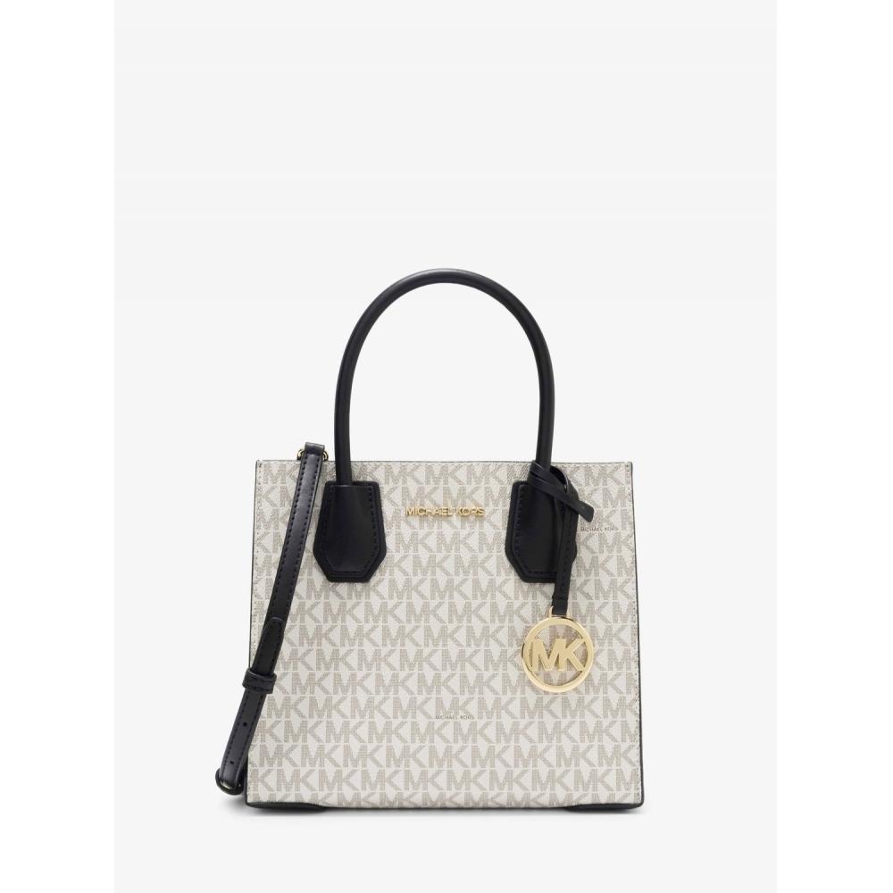 Michael Kors Mercer Shopper Tote Crossbody Medium Mk Signature 35s1gm9m2b46 Vanila Black F
Michael Kors Mercer Shopper Tote Crossbody Medium Mk Signature 35s1gm9m2b46 Vanila Black F