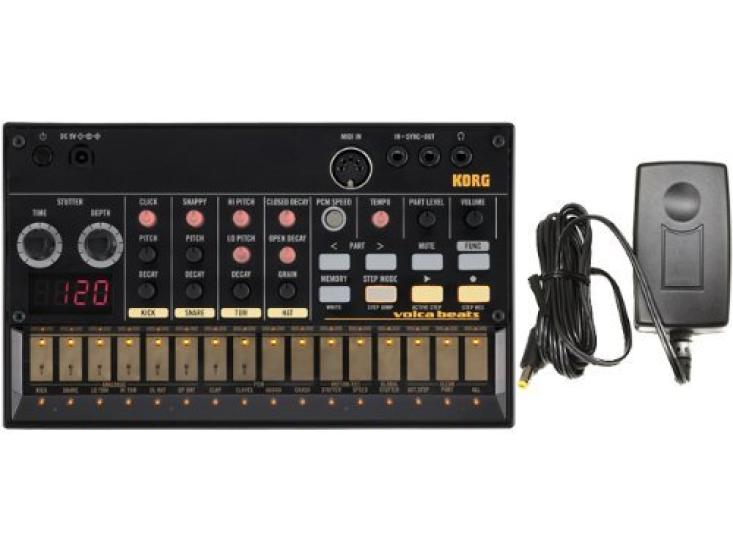 Аналоговая ритм-машина KORG Volca Beats Комплект адаптера переменного тока KORG KA350 +
Аналоговая ритм-машина KORG Volca Beats Комплект адаптера переменного тока KORG KA350 +