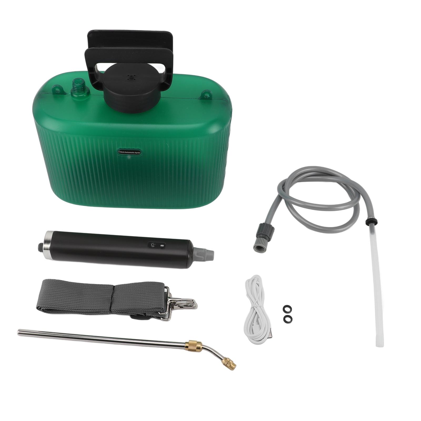 Электрический опрыскиватель емкостью 5 л, электрический распылитель для растений и цветов с переносным плечевым ремнем для зелёный
Электрический опрыскиватель емкостью 5 л, электрический распылитель для растений и цветов с переносным плечевым ремнем для зелёный