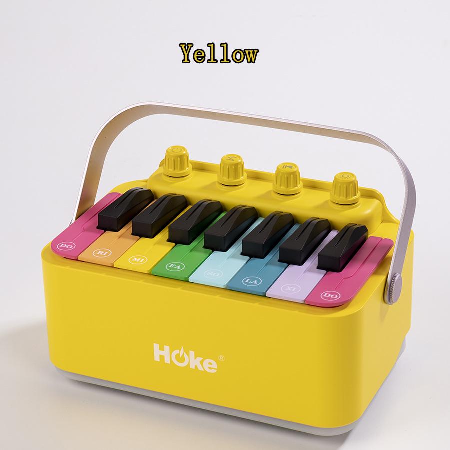 Colorful LED Bluetooth Speaker & Piano Drum Art Ornament - Stereo Sound жовтий
Colorful LED Bluetooth Speaker & Piano Drum Art Ornament - Stereo Sound жовтий