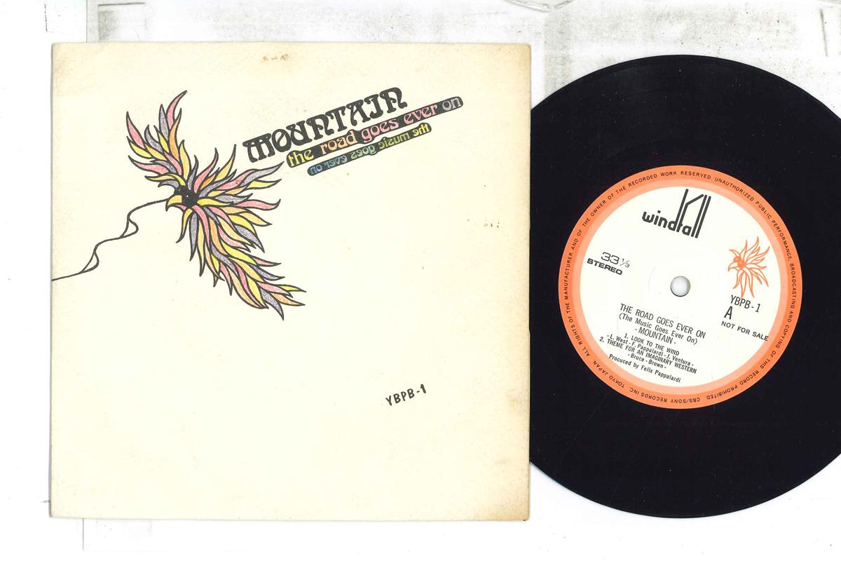 7inch Record MOUNTAIN - Road Goes Ever On (The Music Goes YBPB1 WINDFALL 1972 Japan Rock Used
7inch Record MOUNTAIN - Road Goes Ever On (The Music Goes YBPB1 WINDFALL 1972 Japan Rock Used
