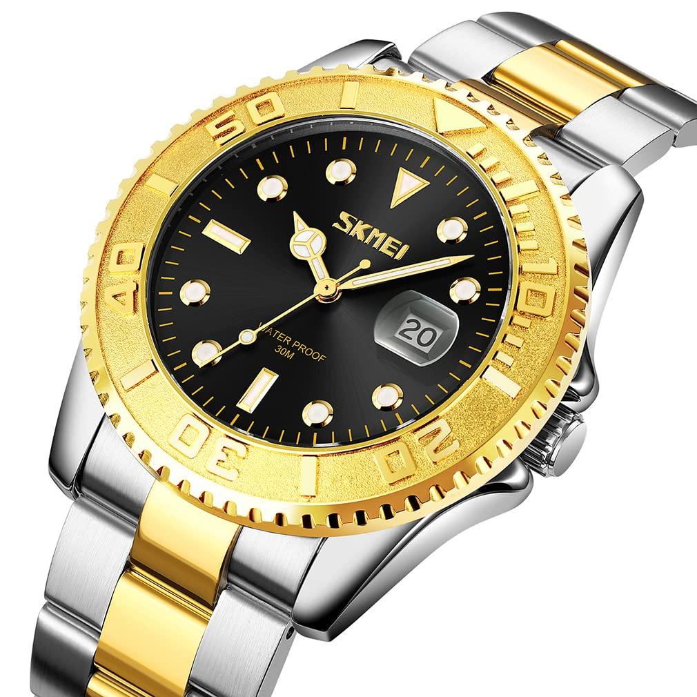 New Mens Quartz Watches Luxury Stainless Steel Waterproof Luminous Date Business Men Watch Relogio Masculino срібний/чорний
New Mens Quartz Watches Luxury Stainless Steel Waterproof Luminous Date Business Men Watch Relogio Masculino срібний/чорний