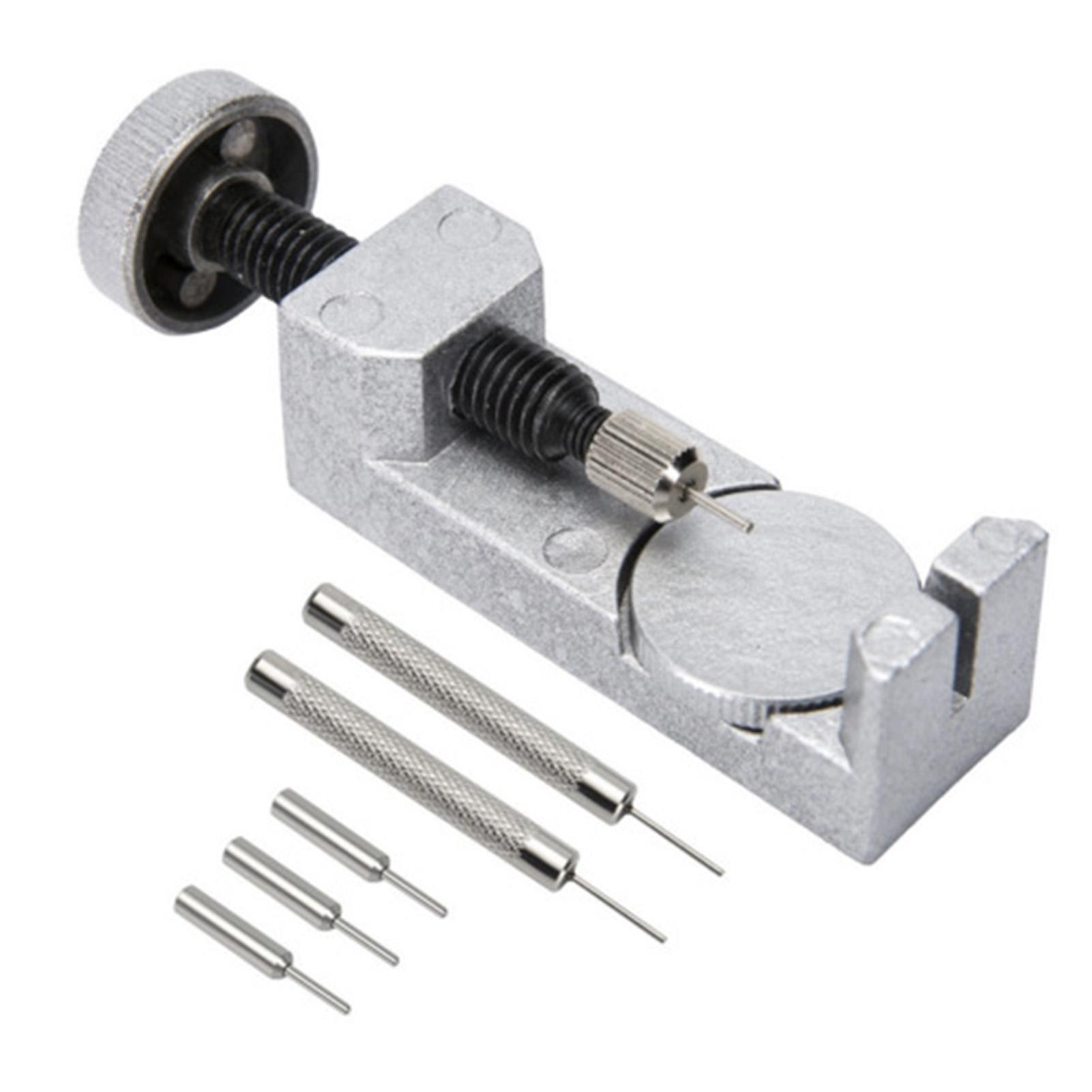 6pcs Set Watch Link Removal Tool Kit with 3 Extra Pins Replacement Watch Resizing Kit for Watch
6pcs Set Watch Link Removal Tool Kit with 3 Extra Pins Replacement Watch Resizing Kit for Watch