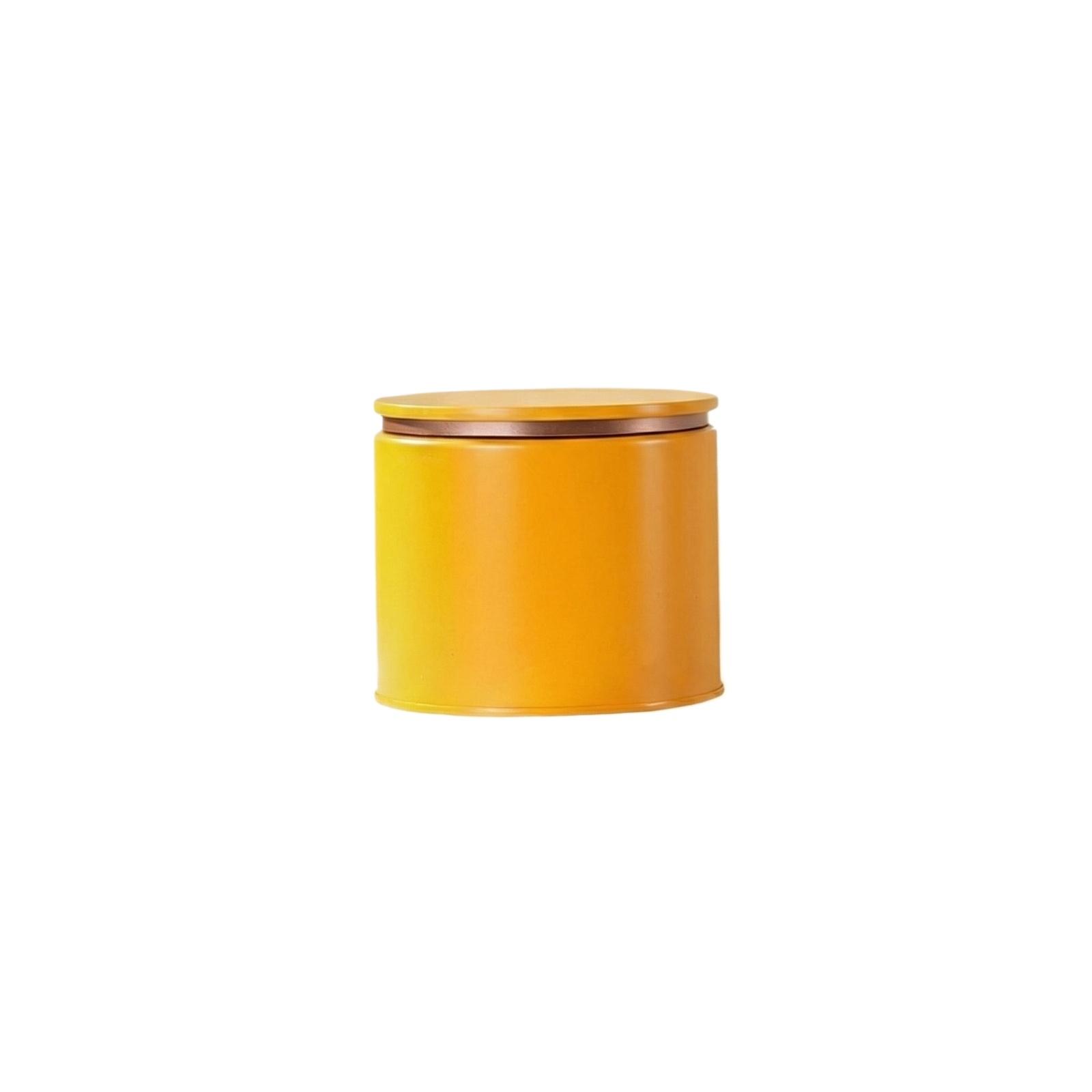 Flat Lid Round Tea Tin, Universal Empty Metal Tea Canister Storage Box one size жовтий
Flat Lid Round Tea Tin, Universal Empty Metal Tea Canister Storage Box one size жовтий