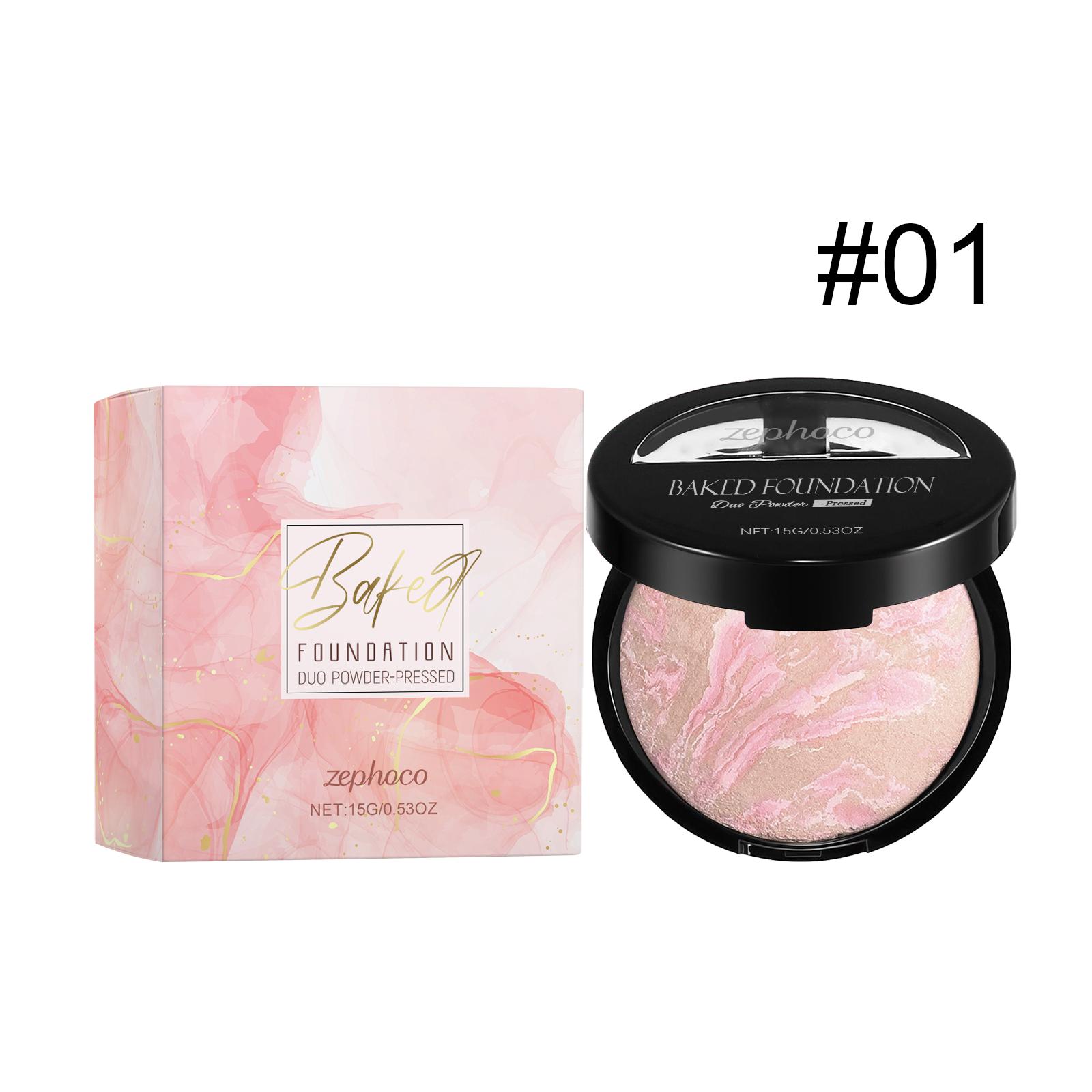 Zephoco Oil Control Concealer Powder Foundation Matte Finish Long Lasting Lightweight Buildable Coverage Pores Shrink Face Makeup for Women 15g світло-рожевий колір
Zephoco Oil Control Concealer Powder Foundation Matte Finish Long Lasting Lightweight Buildable Coverage Pores Shrink Face Makeup for Women 15g світло-рожевий колір