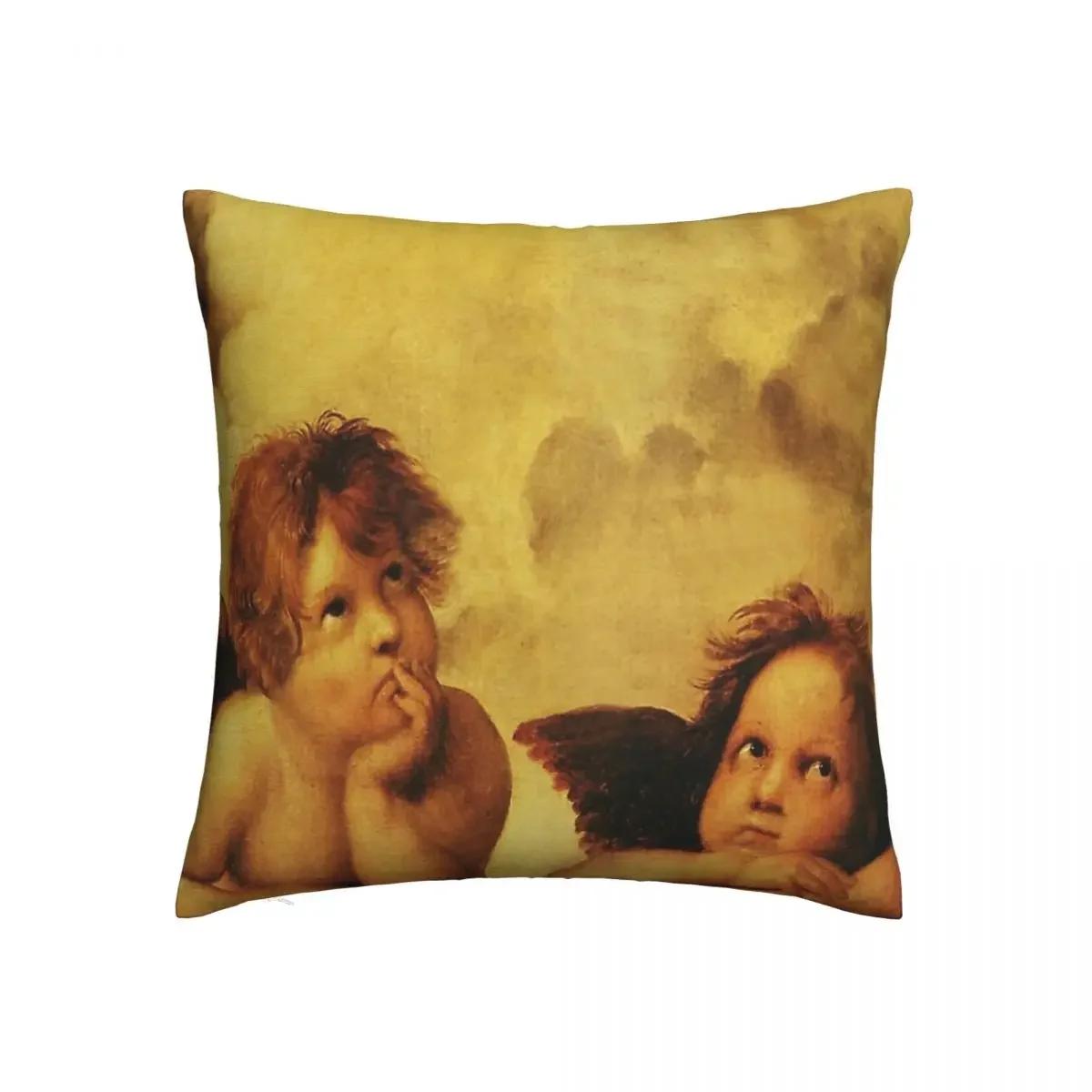 Angels Cherubs Raphael Santi Sistine Madonna Sweet Polyester Cushion Cover Home Office Decorative Kawaii Pillow Cover 30x30cm бежевый
Angels Cherubs Raphael Santi Sistine Madonna Sweet Polyester Cushion Cover Home Office Decorative Kawaii Pillow Cover 30x30cm бежевый