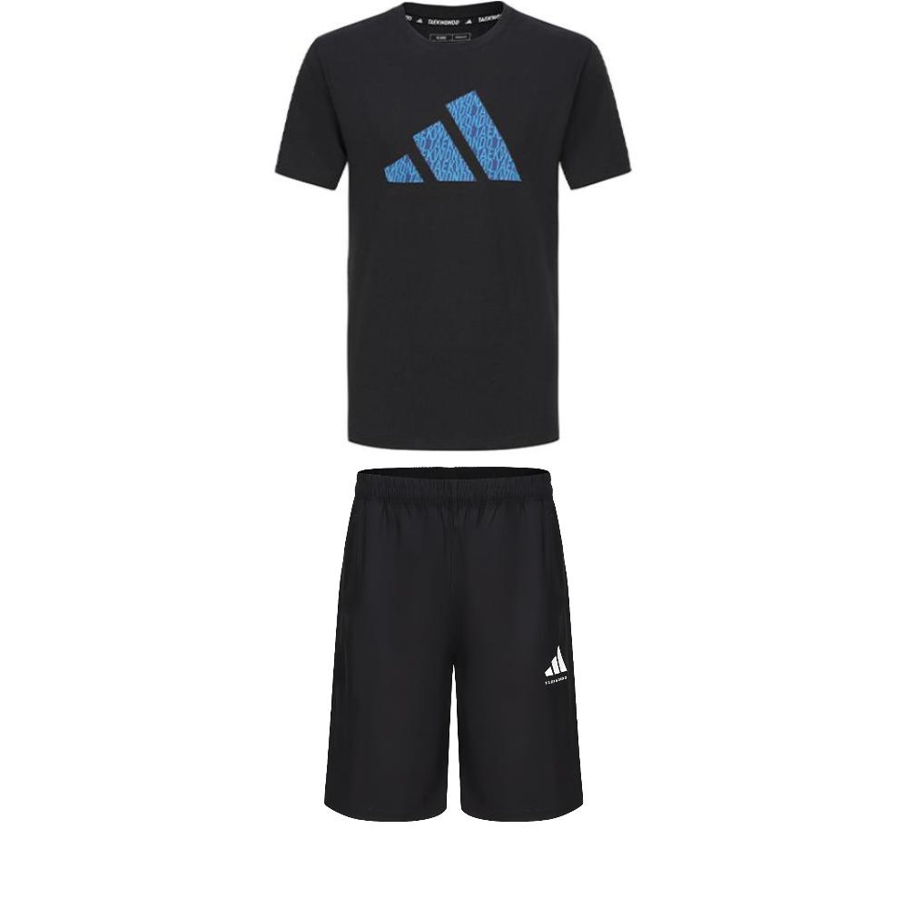 Adidas Taekwondo Round Neck Pullover Simple Breathable Short Sleeve T-Shirt Fashion Lace-Up Shorts Casual Sports Set ADICLTSPSTK-BBU+S21ATMSH3T-BW 3XL
Adidas Taekwondo Round Neck Pullover Simple Breathable Short Sleeve T-Shirt Fashion Lace-Up Shorts Casual Sports Set ADICLTSPSTK-BBU+S21ATMSH3T-BW 3XL