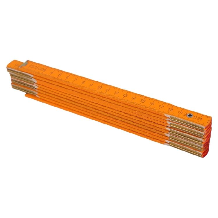 Well Packaged Yellow Ruler Folded to A Small Volume and Long Extended to Measure 1
Well Packaged Yellow Ruler Folded to A Small Volume and Long Extended to Measure 1