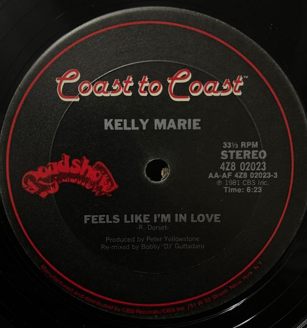 12-дюймовая пластинка KELLY MARIE - Feels Like I m In Love / New York A 4Z802023 Coast To Coast, 1981 США Танцевальная и электронная музыка Б/у
12-дюймовая пластинка KELLY MARIE - Feels Like I m In Love / New York A 4Z802023 Coast To Coast, 1981 США Танцевальная и электронная музыка Б/у