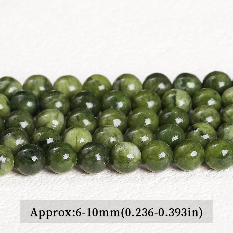 4 6 8 10mm Natural Stone Dark Color Southern Jade Beads Round Loose Spacer Jasper For Jewelry Making Diy Necklace Bracelet NONE Beads approx 4mm
4 6 8 10mm Natural Stone Dark Color Southern Jade Beads Round Loose Spacer Jasper For Jewelry Making Diy Necklace Bracelet NONE Beads approx 4mm