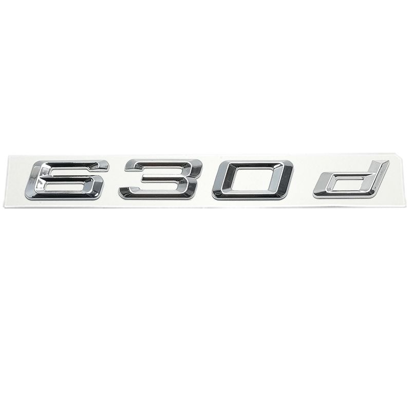 Applicable for BMW new 6 Series 630d modified xDrive digital GT standard car badge 640i displacement 650i label tail badge
Applicable for BMW new 6 Series 630d modified xDrive digital GT standard car badge 640i displacement 650i label tail badge