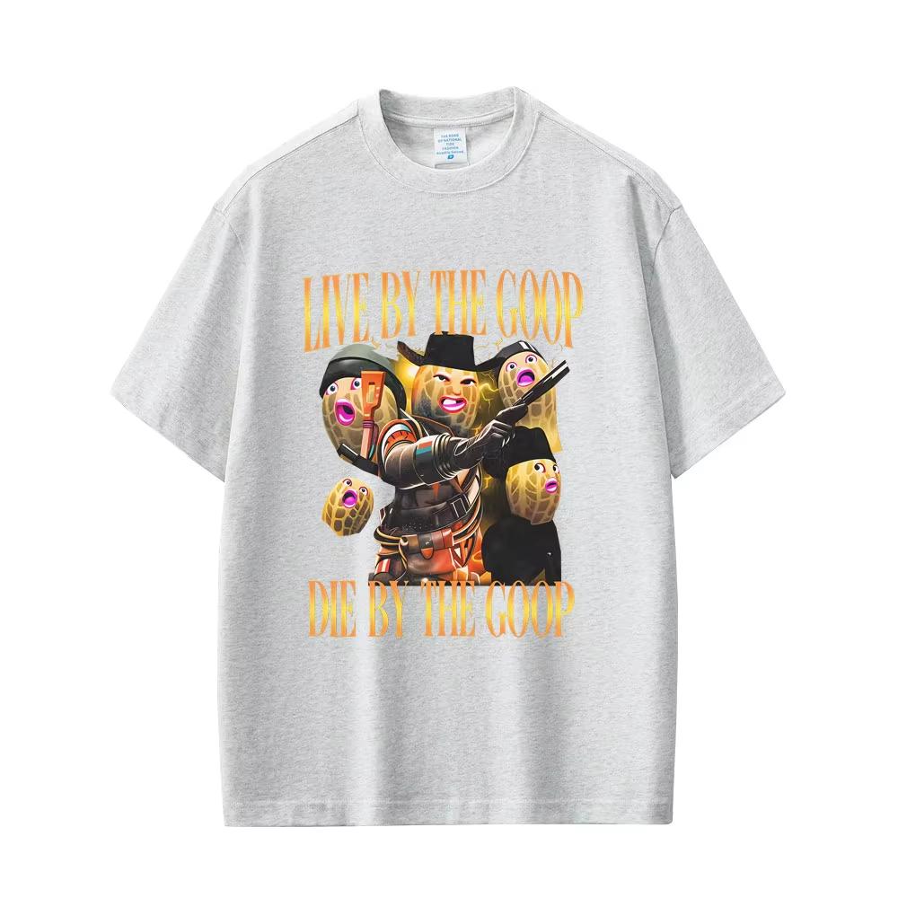 The Burnt Peanut T Shirt Goop Goop Goop Funny Meme Tshirt Unisex Women Clothing Fashion Harajuku Pure Cotton Short Sleeve Top 4XL
The Burnt Peanut T Shirt Goop Goop Goop Funny Meme Tshirt Unisex Women Clothing Fashion Harajuku Pure Cotton Short Sleeve Top 4XL