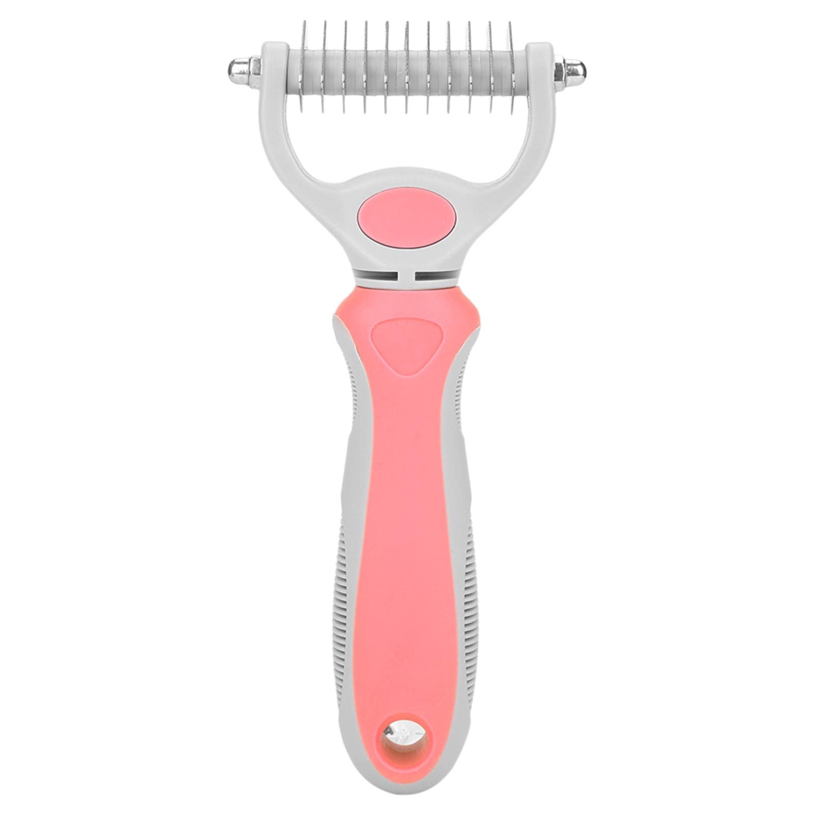 Double sided Stainless Steel Pet Hair Comb Brush Grooming Rake Dog Cat Trimmer Tool (Blue)
Double sided Stainless Steel Pet Hair Comb Brush Grooming Rake Dog Cat Trimmer Tool (Blue)