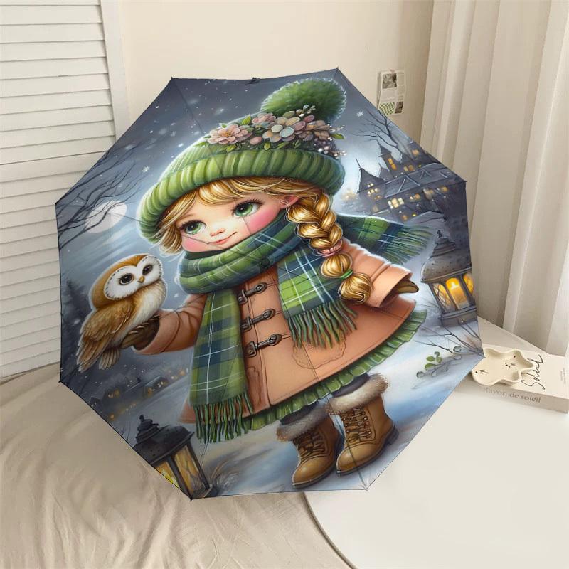 1PC girl winter Automatic Open/Close Umbrella Compact Folding Umbrella with 8-Rib Shaft lightweight esign, Highquality Fabric1162A
1PC girl winter Automatic Open/Close Umbrella Compact Folding Umbrella with 8-Rib Shaft lightweight esign, Highquality Fabric1162A