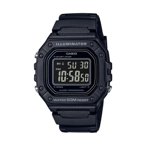 Casio W218H Series | Men s Digital Watch | 50M WR | 1/100 Second Stopwatch | 100 SEC Chronograph | LED Backlight | Countdown Timer | Daily Alarm | Hou
Casio W218H Series | Men s Digital Watch | 50M WR | 1/100 Second Stopwatch | 100 SEC Chronograph | LED Backlight | Countdown Timer | Daily Alarm | Hou