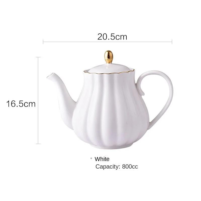 British Ceramic Handbrewed Coffee Pot Appliance Set Large Portable Tea Afternoon Pot with Filter білий
British Ceramic Handbrewed Coffee Pot Appliance Set Large Portable Tea Afternoon Pot with Filter білий