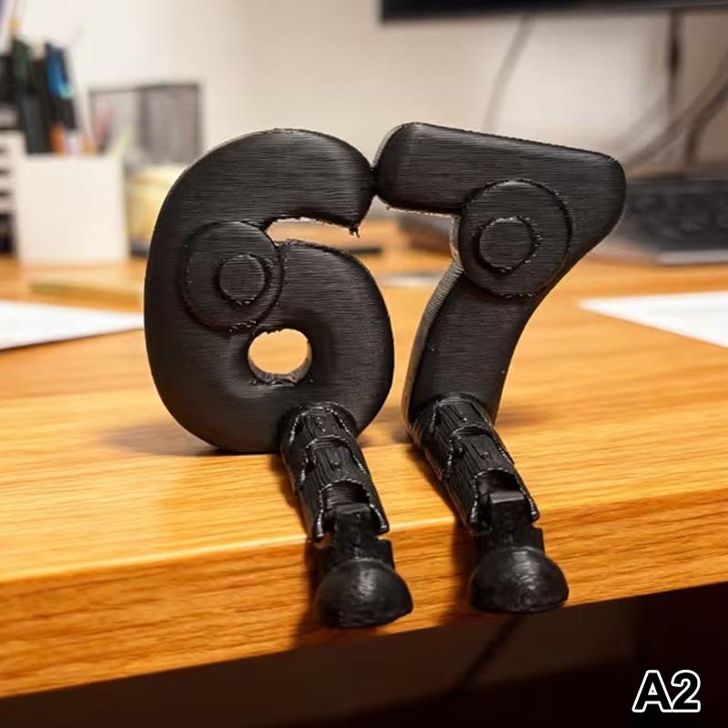 67-Number Character Decoration With Flexible Joints 67 Statue Internet Meme Figurine Unique Home Office Desk Decor Stress Relief
67-Number Character Decoration With Flexible Joints 67 Statue Internet Meme Figurine Unique Home Office Desk Decor Stress Relief