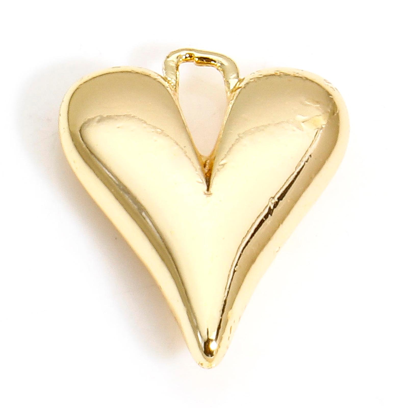 2 Piece Brass Valentine s Day Charms Gold Color Silver Color Heart 3D Pendants For DIY Jewelry Making 13.5mm x 10.5mm
2 Piece Brass Valentine s Day Charms Gold Color Silver Color Heart 3D Pendants For DIY Jewelry Making 13.5mm x 10.5mm
