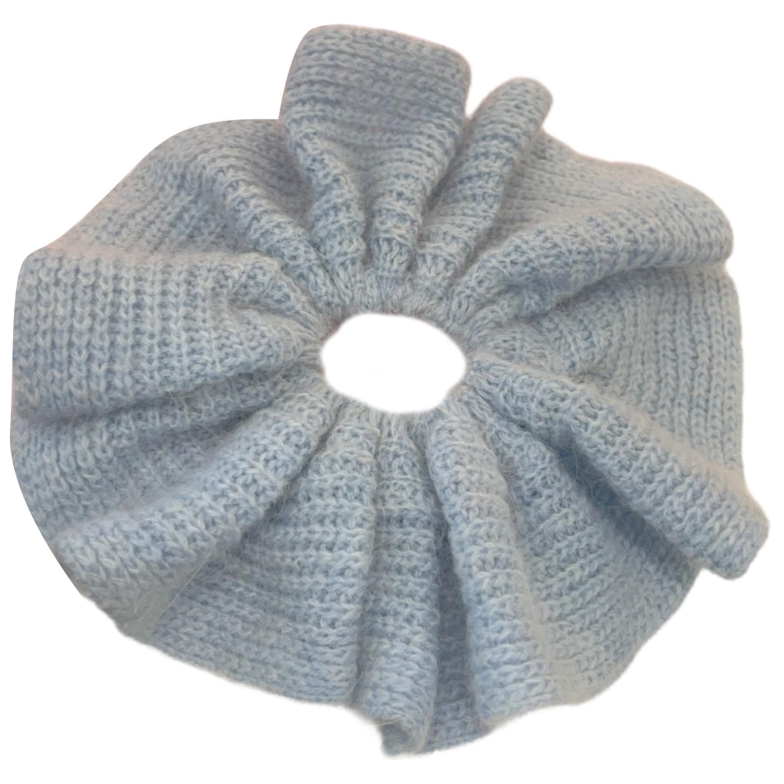 Knit Hair Scrunchies Thick Ruffle Oversized Hair Scrunchy Elegant Hair Rope Scrunchy Women Ponytail Holder світло-синій колір
Knit Hair Scrunchies Thick Ruffle Oversized Hair Scrunchy Elegant Hair Rope Scrunchy Women Ponytail Holder світло-синій колір