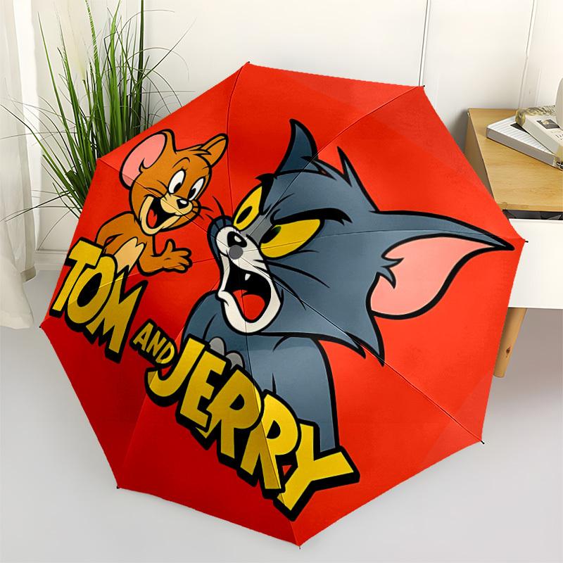 1pc Tom, Jerry Automatic Folding Umbrella - Sturdy 8-Rib Polyester Canopy,Sun-Defying Travel Companion yy251023177
1pc Tom, Jerry Automatic Folding Umbrella - Sturdy 8-Rib Polyester Canopy,Sun-Defying Travel Companion yy251023177