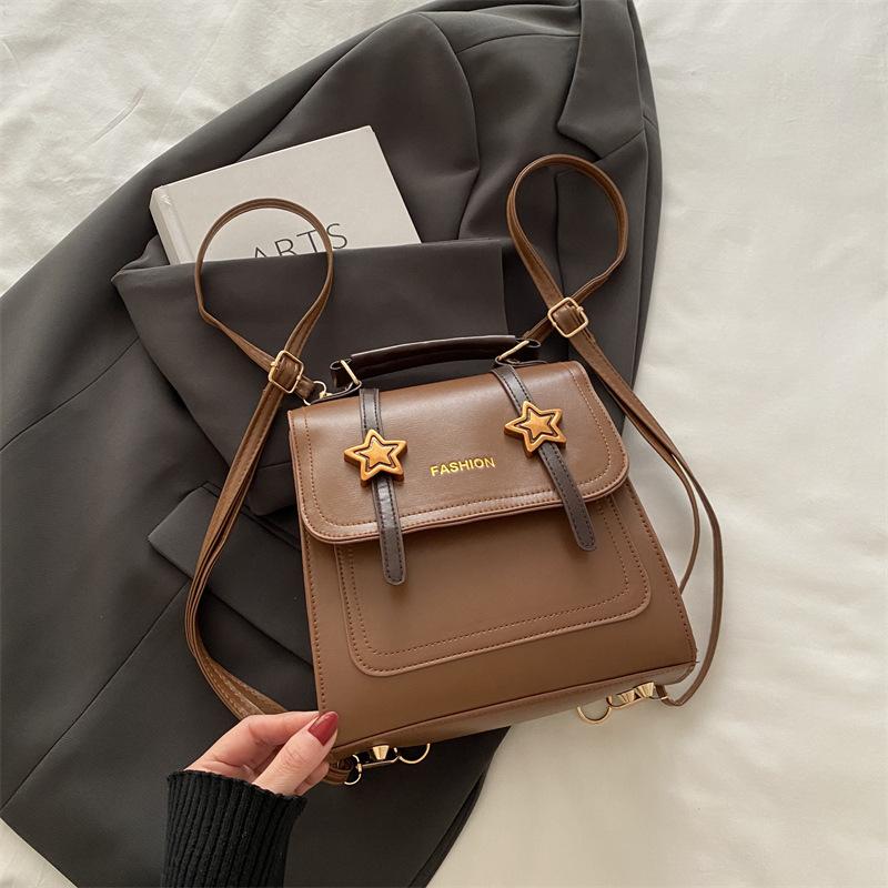 Маленький рюкзак ретро рюкзак 2025 новый женский ощущение новый школьный рюкзак текстура сумочка прилив коричневый
Маленький рюкзак ретро рюкзак 2025 новый женский ощущение новый школьный рюкзак текстура сумочка прилив коричневый