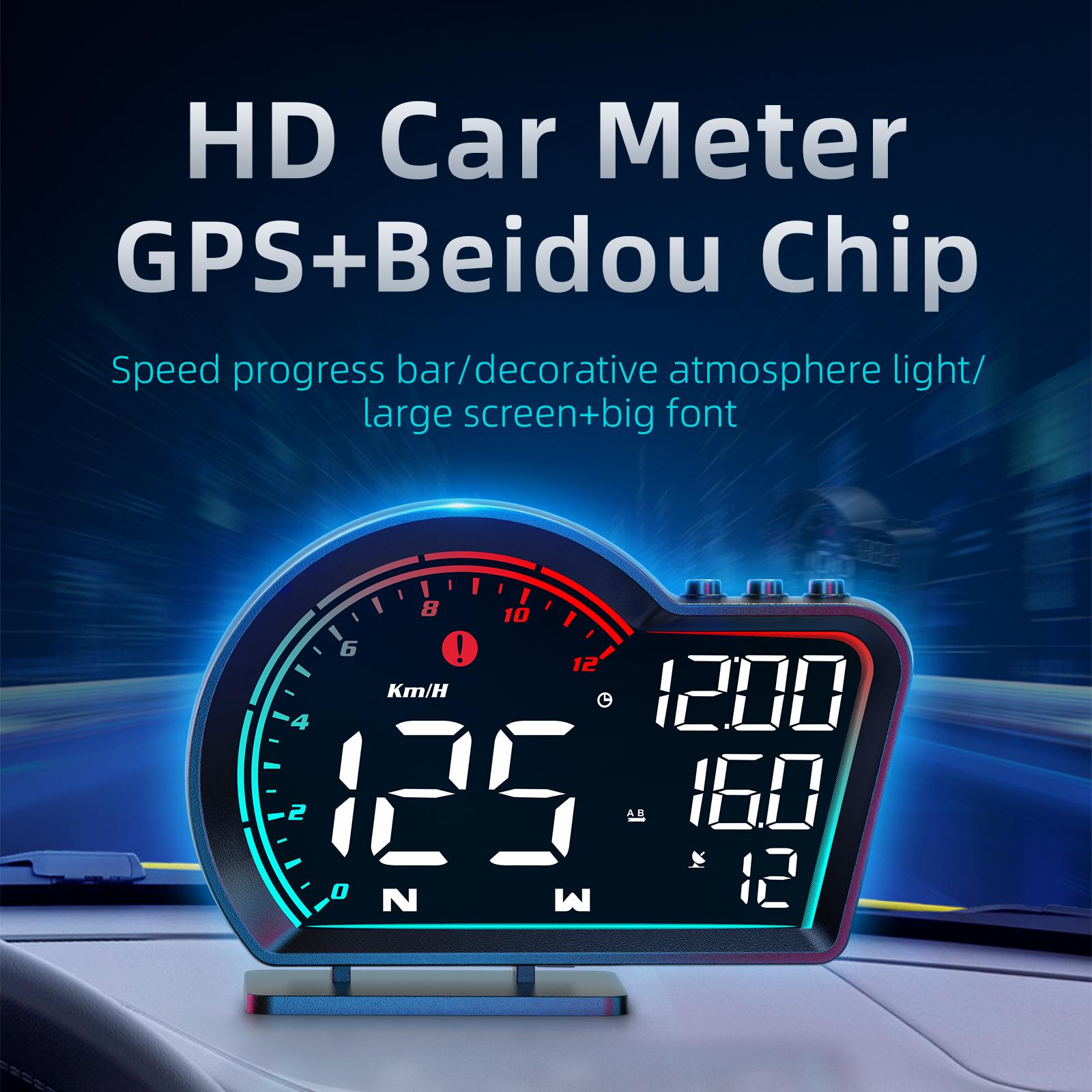 G16 Head Up Display Auto Speedometer Digital Odometer Alarm Reminder GPS HUD Gauge Multi-color
G16 Head Up Display Auto Speedometer Digital Odometer Alarm Reminder GPS HUD Gauge Multi-color