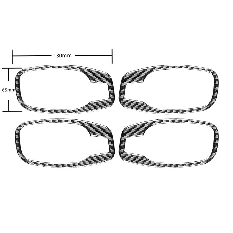 For BMW 5 Series E60 2004-2010 Car Interior Accessories Carbon Fiber Interior Car Door Handle Trim Frame Cover Decor Stickers
For BMW 5 Series E60 2004-2010 Car Interior Accessories Carbon Fiber Interior Car Door Handle Trim Frame Cover Decor Stickers