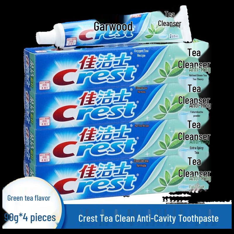Crest Green Tea Anti-Cavity Toothpaste Gel
Crest Green Tea Anti-Cavity Toothpaste Gel