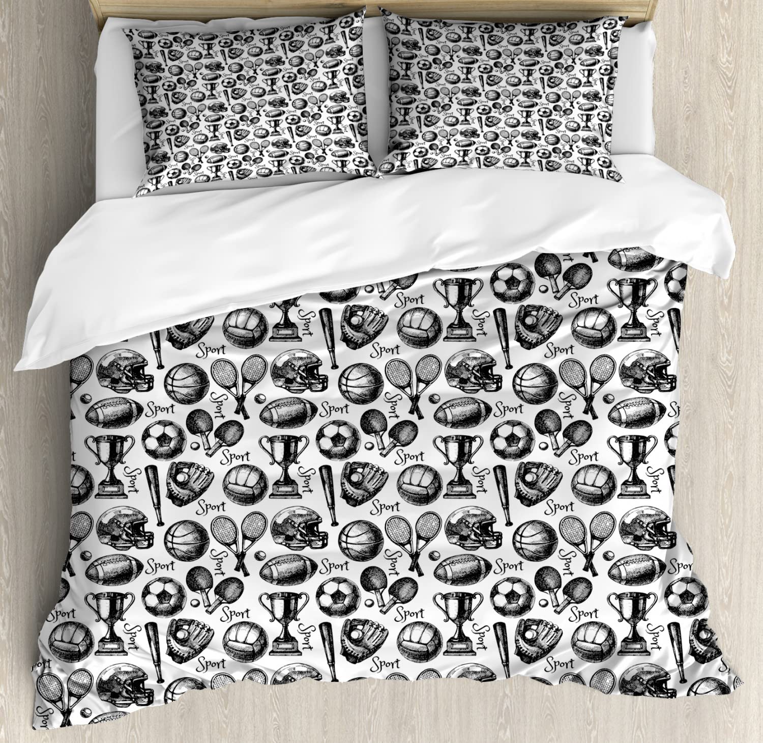 Cool Table Tennis Soft Duvet Covers Player Ball Sports Printed Kids Adults Bedding Sets For Bedroom Quilt Covers Queen King Size EU Single(135*200cm)3pcs
Cool Table Tennis Soft Duvet Covers Player Ball Sports Printed Kids Adults Bedding Sets For Bedroom Quilt Covers Queen King Size EU Single(135*200cm)3pcs