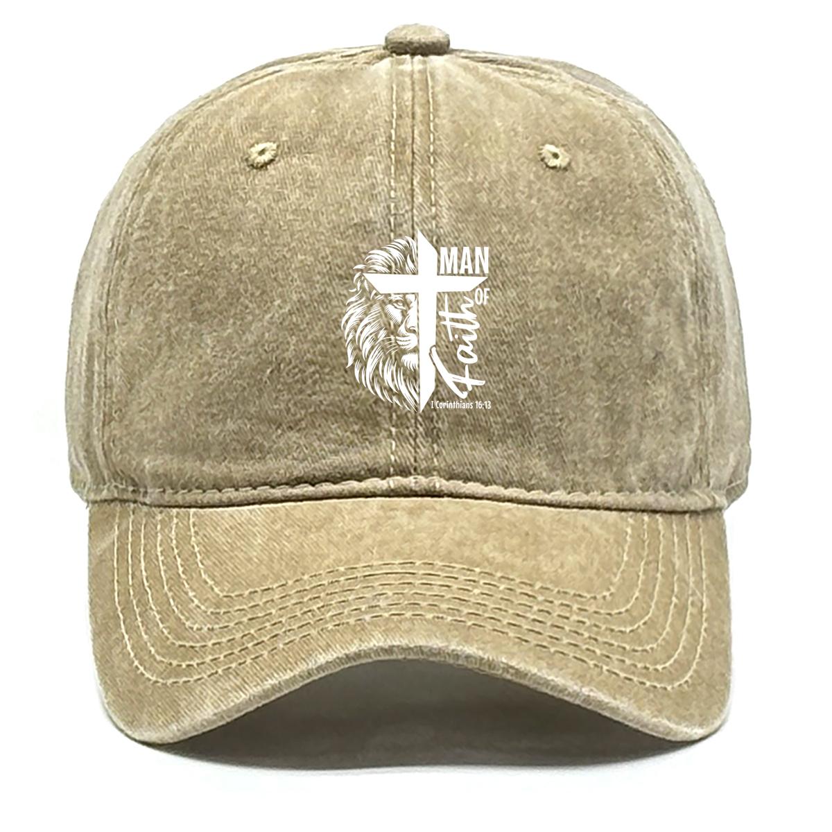Lion of Judah Cross Print Snapback Baseball Cap, MAN OF Faith Flat Cap Sun Protection Curved Brim Sporting Distressed Adjustable Sun Hat as the picture хакі
Lion of Judah Cross Print Snapback Baseball Cap, MAN OF Faith Flat Cap Sun Protection Curved Brim Sporting Distressed Adjustable Sun Hat as the picture хакі