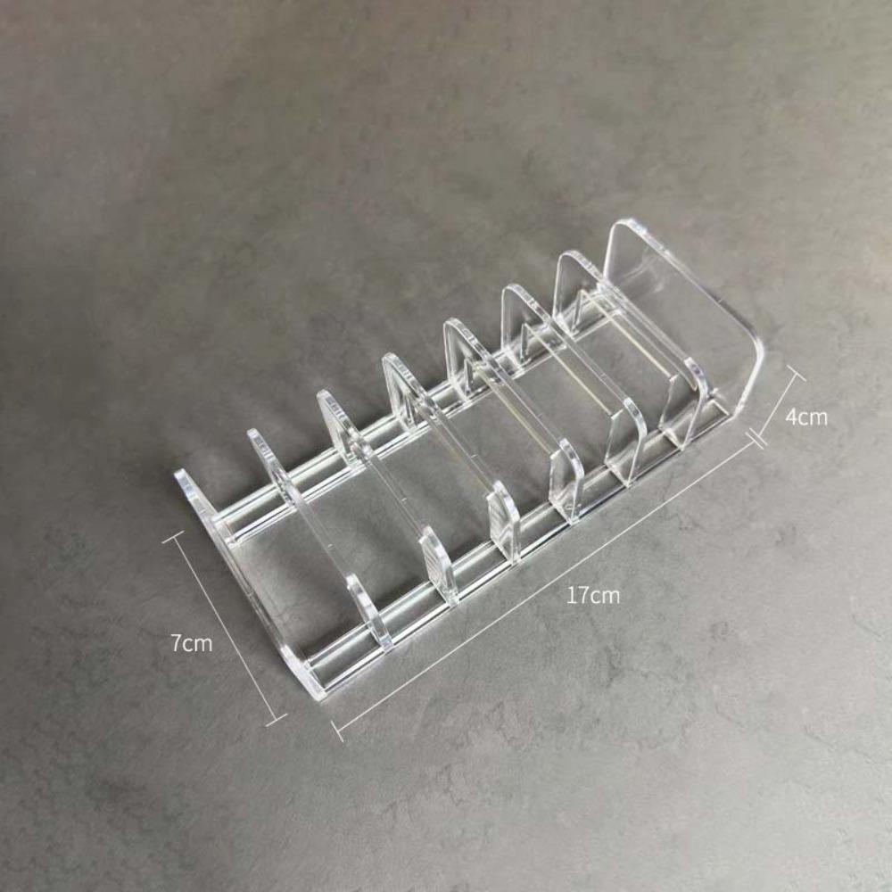 7 Grid Acrylic Display Tray Multi-Function Acrylic Toiletries Storage Rack Eye Cosmetics Shadow Holder Clear Makeup Holder
7 Grid Acrylic Display Tray Multi-Function Acrylic Toiletries Storage Rack Eye Cosmetics Shadow Holder Clear Makeup Holder