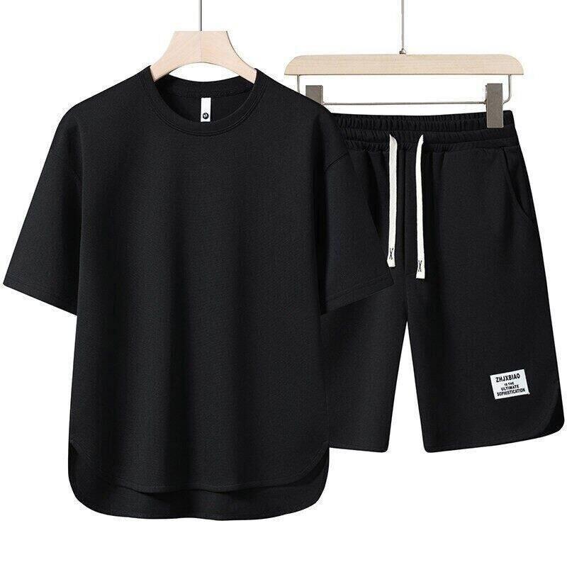 2025 Summer Men Sports Wear Sets Men Casual T-Shirt + Shorts Mens Teenage Boy Fashion Suits Male Short Sleeve Tracksuit XL чорний
2025 Summer Men Sports Wear Sets Men Casual T-Shirt + Shorts Mens Teenage Boy Fashion Suits Male Short Sleeve Tracksuit XL чорний