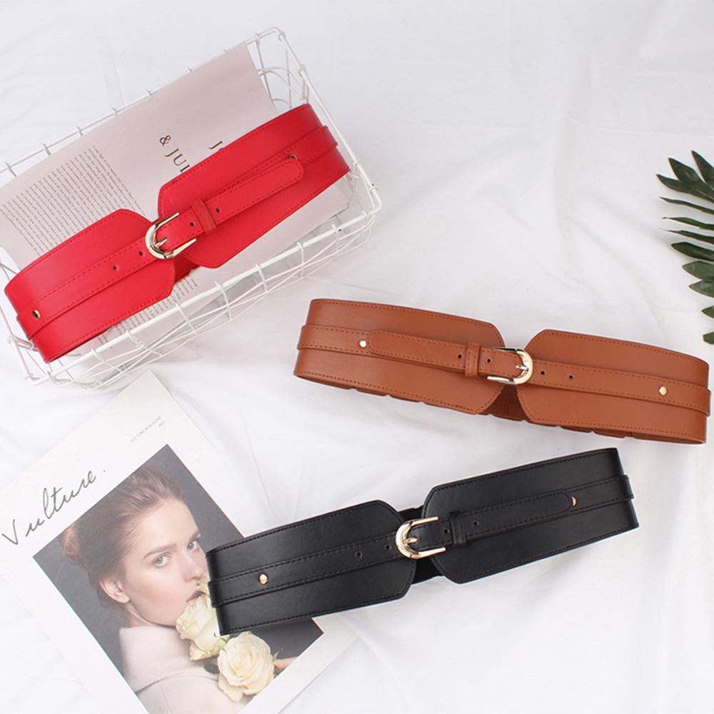 Luxury Black Female Buckle Dress Women Party Solid Color Wide Belt Women Waistband Dress Waistband
Luxury Black Female Buckle Dress Women Party Solid Color Wide Belt Women Waistband Dress Waistband