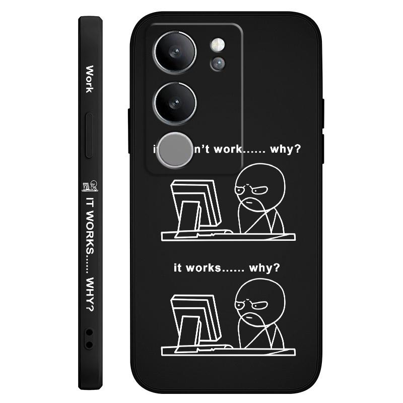 Work Stick Figure Phone Case For VIVO V50 V40 V30 V29 V29E V27 V27E V25 V25E V23 V23E V21 V20 Y20 Y12 Y21 Y22 Y50 Y35 Pro 4G 5G V50 чорний
Work Stick Figure Phone Case For VIVO V50 V40 V30 V29 V29E V27 V27E V25 V25E V23 V23E V21 V20 Y20 Y12 Y21 Y22 Y50 Y35 Pro 4G 5G V50 чорний